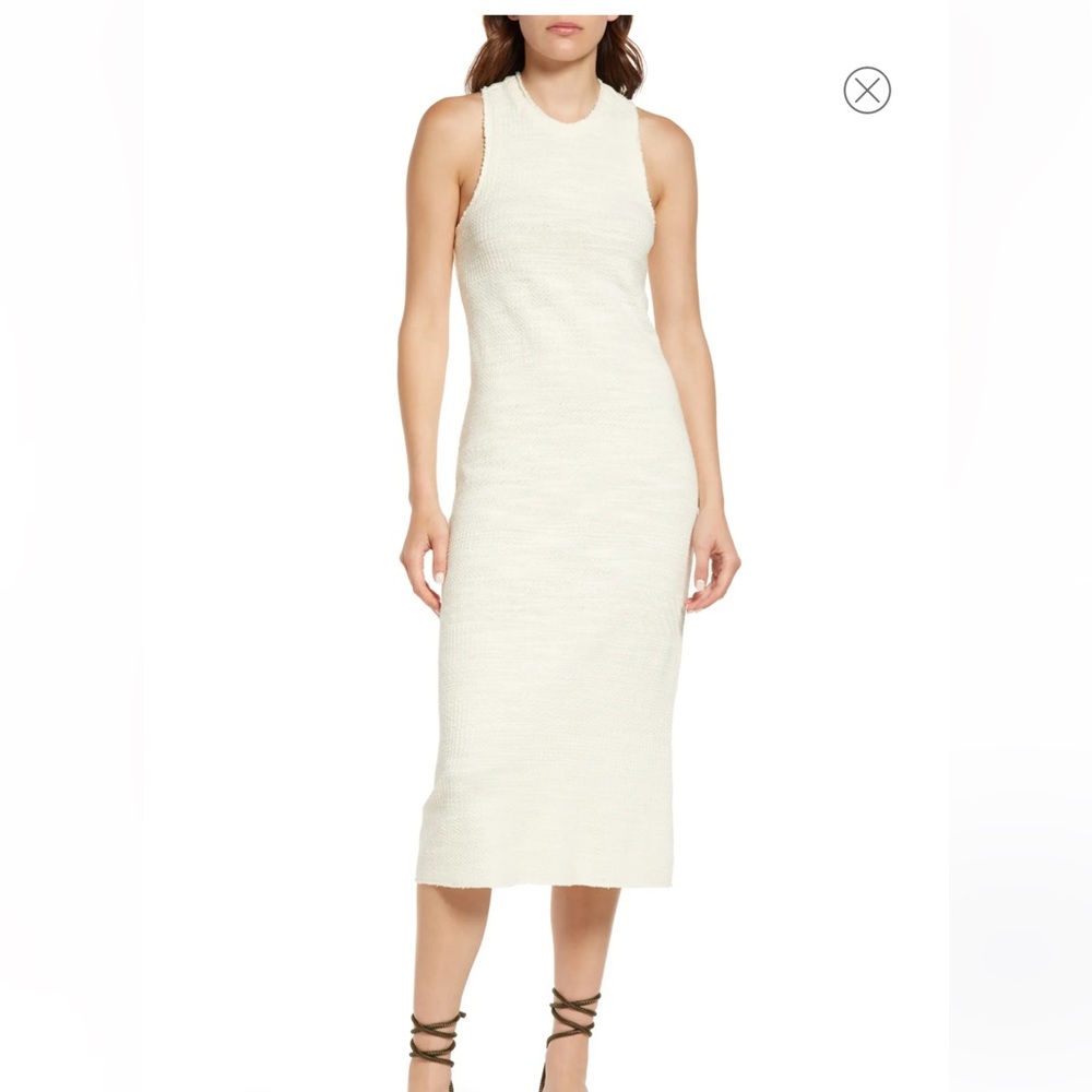 Rag & Bone white Lucy tweed Dress